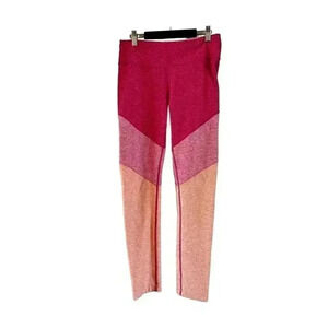 Outdoor Voices Leggings Womens M Springs Pink Colorblock Rose Clay